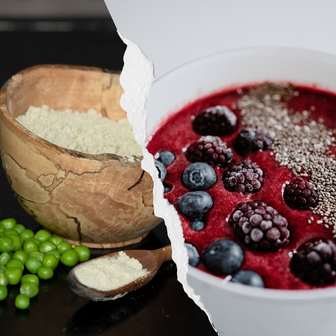 Protein Smoothie Bowl (25g protein) – Vegan Breakfast